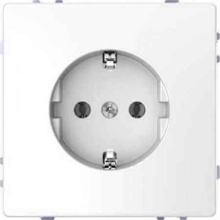 MTN2301-6035 (MTN2301-6035) Розетка з/к без шторок Merten D-Life. белый лотос. Schneider Electric