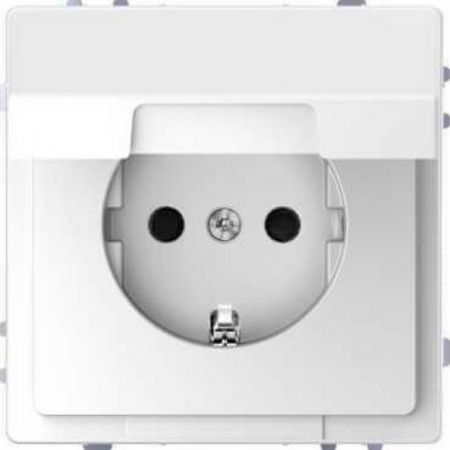 MTN2310-6035 (MTN2310-6035) Розетка з/к и крышкой Merten D-Life. белый лотос. Schneider Electric
