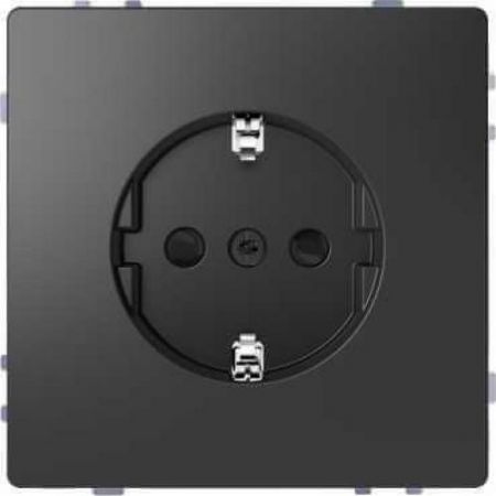 MTN2400-6034 (MTN2400-6034) Розетка з/к со шторками. винтовой зажим Merten D-Life. антрацит. Schneider Electric