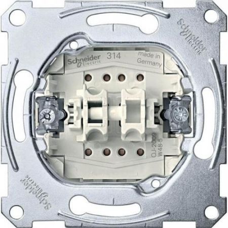 MTN3117-0000 (MTN3117-0000) Механизм 1-клавишного перекрестного выключателя Merten System M. 1 полюс. 10А. Schneider Electric