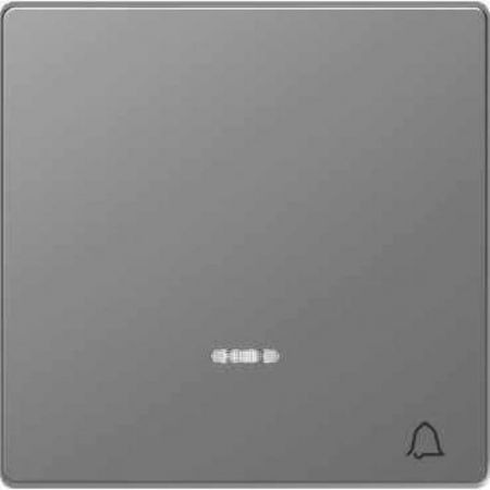 MTN3325-6036 (MTN3325-6036) Клавиша одинарная для LED звонок Merten D-Life. нержавеющая сталь. Schneider Electric