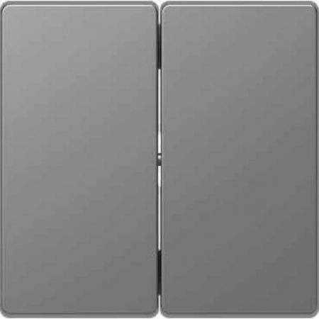 MTN3400-6036 (MTN3400-6036) Клавиша двойная Merten D-Life. нержавеющая сталь. Schneider Electric
