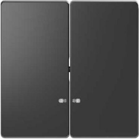 MTN3420-6034 (MTN3420-6034) Клавиша двойная с LED-индикацией Merten D-Life. антрацит. Schneider Electric