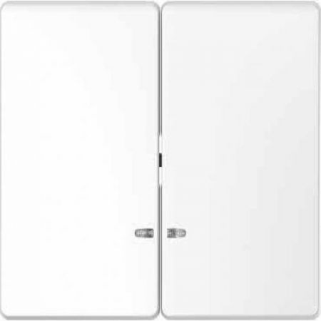 MTN3420-6035 (MTN3420-6035) Клавиша двойная с LED-индикацией Merten D-Life. белый лотос. Schneider Electric
