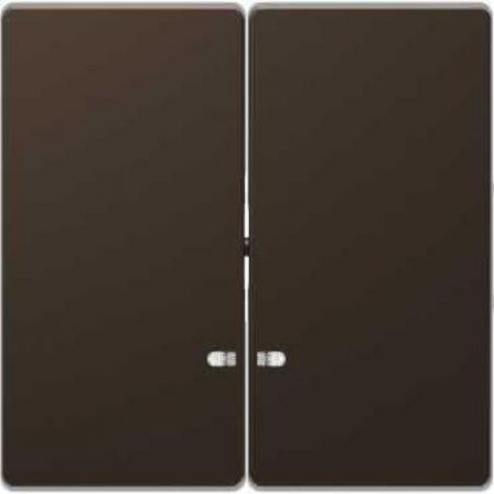 MTN3420-6052 (MTN3420-6052) Клавиша двойная с LED-индикацией Merten D-Life. мокко. Schneider Electric