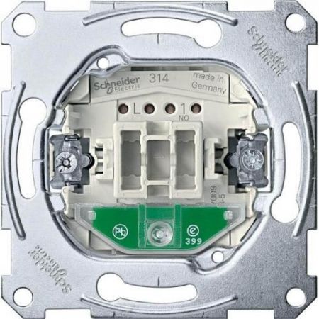 MTN3760-0000 (MTN3760-0000) Механизм карточного кнопочного выключателя с подсветкой. 1 полюс. 10А. Schneider Electric