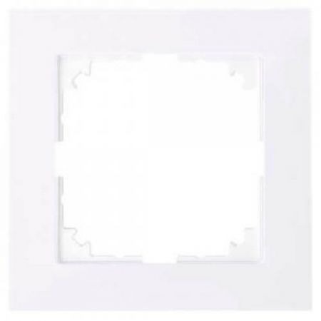 MTN4010-3625 (MTN4010-3625) Рамка 1-постовая Merten M-Pure. бриллиантовый белый. Schneider Electric
