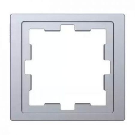 MTN4010-6536 (MTN4010-6536) Рамка 1-постовая Merten D-Life. нержавеющая сталь. Schneider Electric