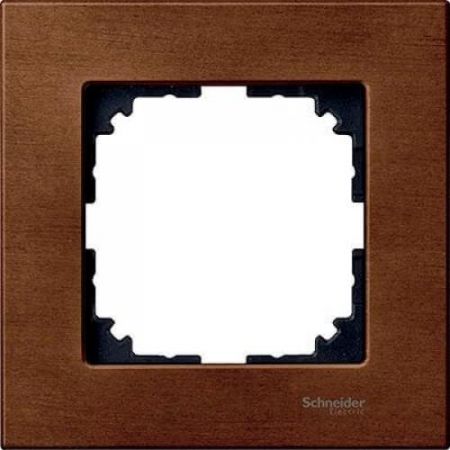 MTN4051-3472 (MTN4051-3472) Рамка 1-постовая Merten M-Elegance Дерево. вишня. Schneider Electric