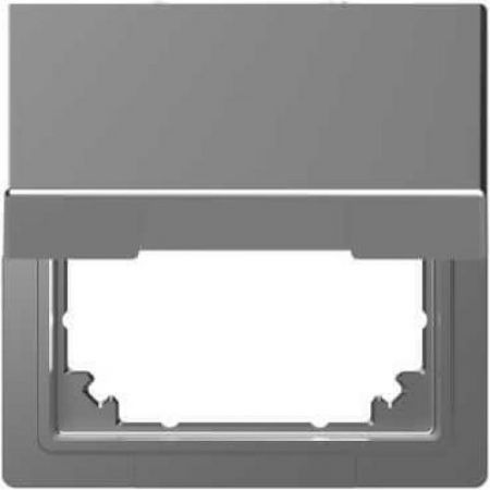 MTN4081-6036 (MTN4081-6036) Адаптер для инсталляции Merten с крышкой System M в D-Life. нержавеющая сталь. Schneider Electric