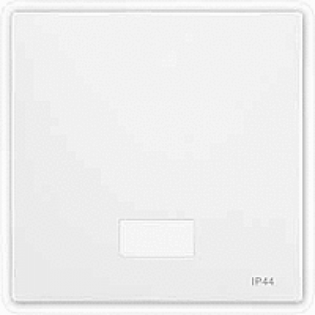 MTN412719 (MTN412719) Клавиша выключателя с прямоугольным окошком для символов IP44 Merten System Design. полярно-белый. Schneider Electric