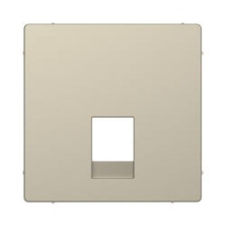 MTN4215-6033 (MTN4215-6033) Лицевая панель для телефонной розетки Merten D-Life. сахара. Schneider Electric