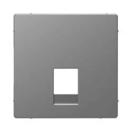 MTN4215-6036 (MTN4215-6036) Лицевая панель для телефонной розетки Merten D-Life. нержавеющая. Schneider Electric
