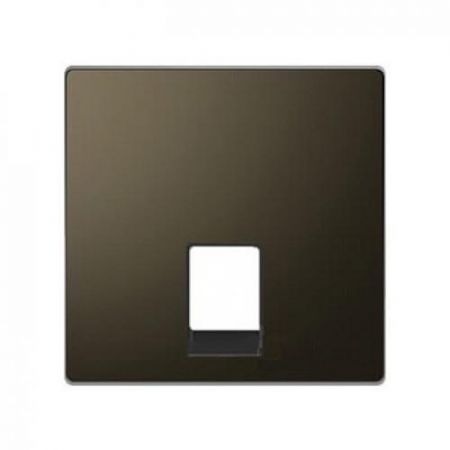 MTN4215-6052 (MTN4215-6052) Лицевая панель для телефонной розетки Merten D-Life. мокко. Schneider Electric