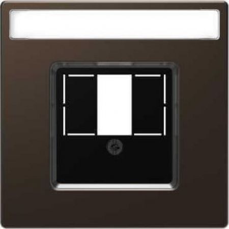 MTN4250-6052 (MTN4250-6052) Пластиковая центральная плата для TAE/Audio/USB с полем для надписи. Schneider Electric