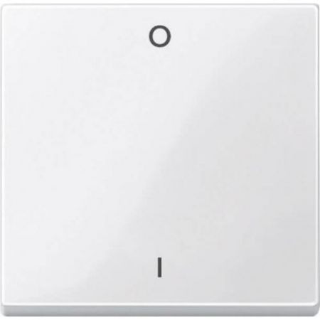 MTN432219 (MTN432219) Клавиша с пиктограммами вкл. и откл. Merten System M. полярно-белый. Schneider Electric