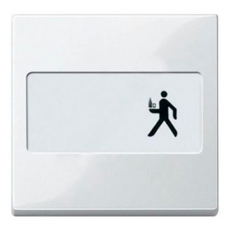 MTN432319 (MTN432319) Клавиша с полем для надписи Merten System M. полярно-белый. Schneider Electric