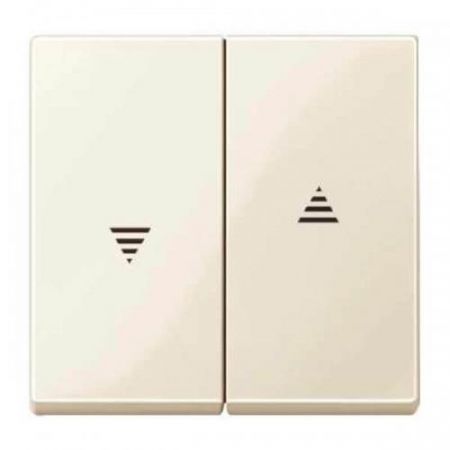 MTN432444 (MTN432444) Двойная клавиша для клавишного и кнопочного выключателя рольставней Merten System M. бежевый. Schneider Electric