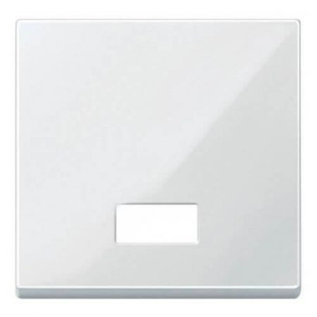 MTN432819 (MTN432819) Клавиша с окошком для световой индикации Merten System M. полярно-белый. Schneider Electric
