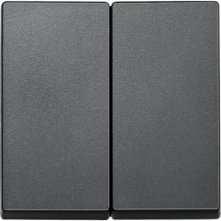 MTN433514 (MTN433514) Двойная клавиша Merten System M. антрацит. Schneider Electric