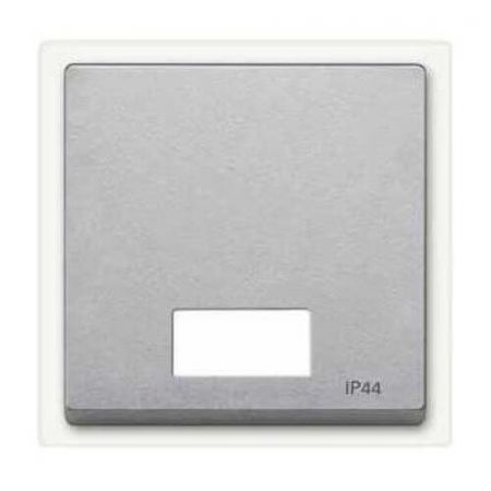 MTN433760 (MTN433760) Клавиша с окошком для световой индикации IP44 Merten System M. алюминий. Schneider Electric