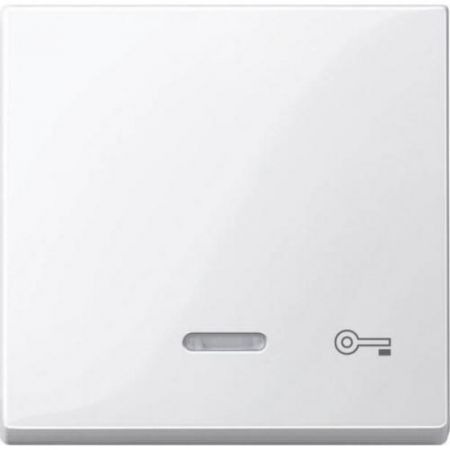 MTN435319 (MTN435319) Клавиша с окошком для световой индикации и пиктограммой «ключ» Merten System M. полярно-белый. Schneider Electric