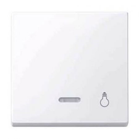 MTN435925 (MTN435925) Клавиша с окошком для световой индикации и пиктограммой «свет» Merten System M. белый. Schneider Electric