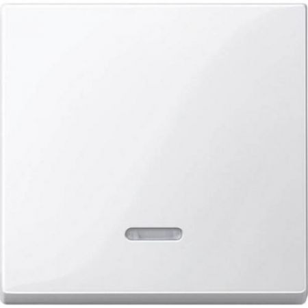 MTN436019 (MTN436019) Клавиша с окошком для световой индикации Merten System M. полярно-белый. Schneider Electric