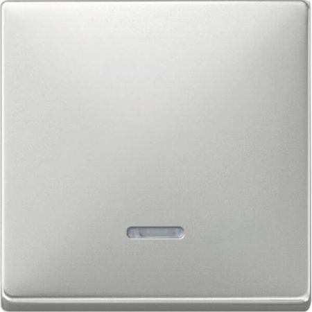 MTN438046 (MTN438046) Клавиша с окошком для световой индикации Merten System Design. сталь. Schneider Electric