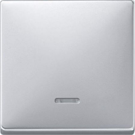 MTN438060 (MTN438060) Клавиша с окошком для световой индикации Merten System Design. алюминий. Schneider Electric