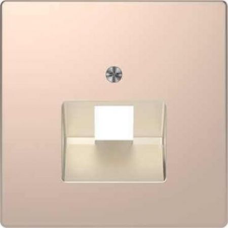 MTN4521-6051 (MTN4521-6051) Лицевая панель для одинарной интернет-розетки RJ45 Merten D-Life. шампань. Schneider Electric