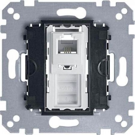 MTN463501 (MTN463501) Механизм телефонной розетки с 4-контактным разъемом RJ12 Merten. Schneider Electric