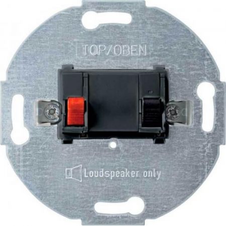 MTN466914 (MTN466914) Механизм розетки для громкоговорителей Merten. антрацит. Schneider Electric