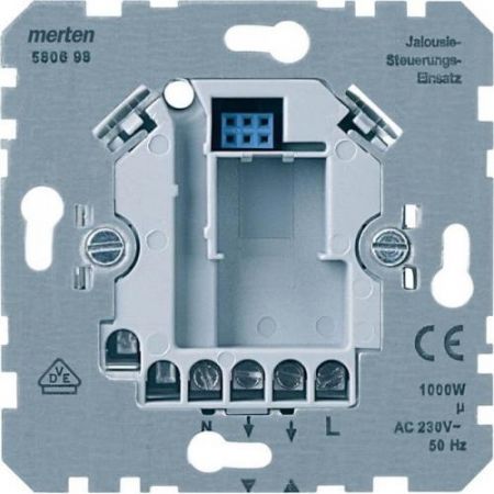 MTN580699 (MTN580699) Механизм управления рольставнями/жалюзи с дополнительным входом Merten System M. 1000ВА. Schneider Electric