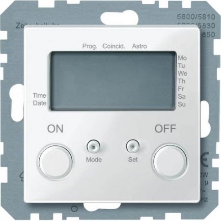 MTN581219 (MTN581219) Таймер Merten System. полярно-белый. Schneider Electric