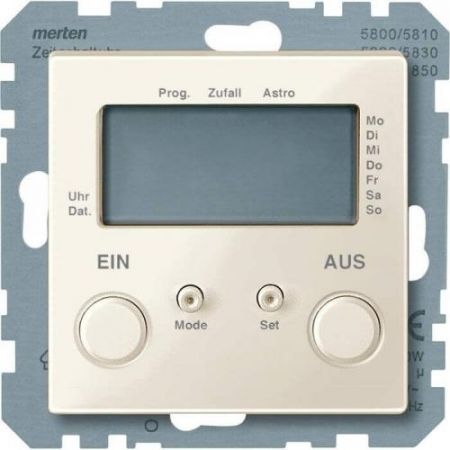 MTN581244 (MTN581244) Таймер Merten System. бежевый. Schneider Electric