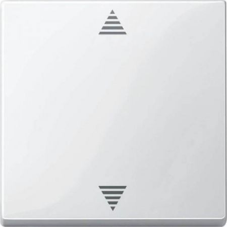 MTN587919 (MTN587919) Кнопочный выключатель для жалюзи с функцией памяти и с подключением датчика Merten System M. полярно-белый. Schneider Electric