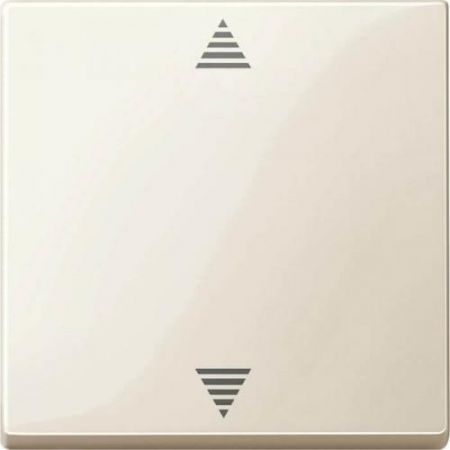 MTN587944 (MTN587944) Кнопочный выключатель для жалюзи с функцией памяти и с подключением датчика Merten System M. бежевый. Schneider Electric