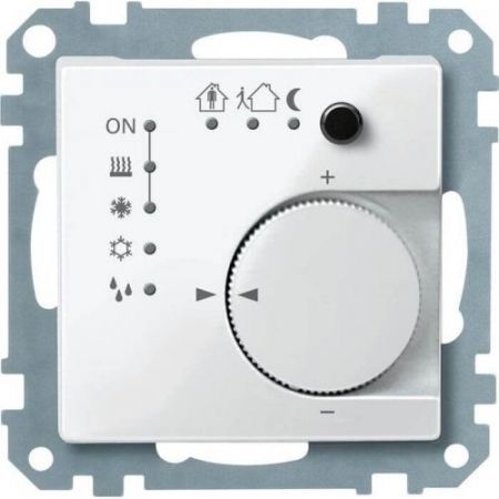 MTN616719 (MTN616719) Терморегулятор KNX с 4- кнопочным интерфейсом Merten System M. полярно-белый. Schneider Electric