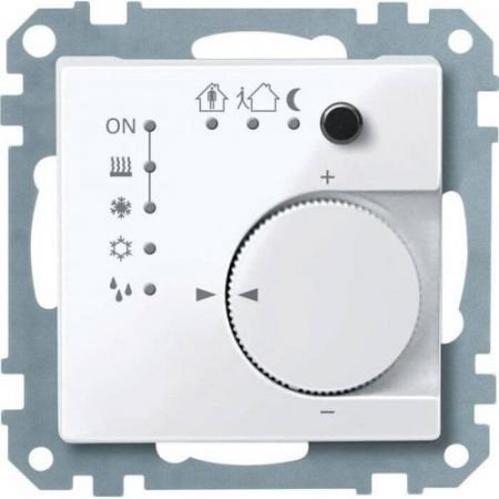 MTN616725 (MTN616725) Терморегулятор KNX с 4- кнопочным интерфейсом Merten System M. белый. Schneider Electric