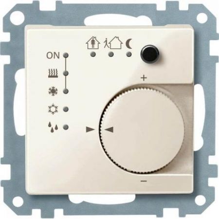 MTN616744 (MTN616744) Терморегулятор KNX с 4- кнопочным интерфейсом Merten System M. бежевый. Schneider Electric
