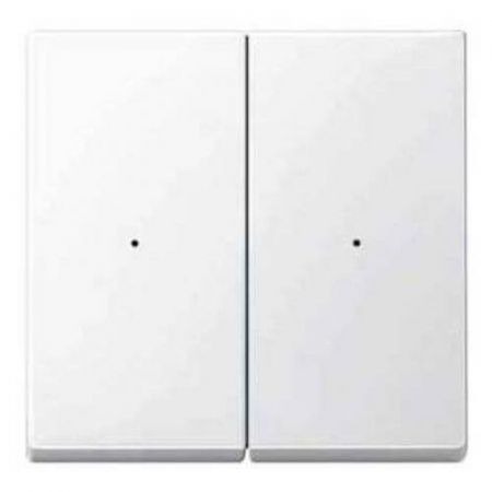 MTN619219 (MTN619219) Клавишный блок для 2-клавишного модуля выключателя Merten System M. полярно-белый. Schneider Electric