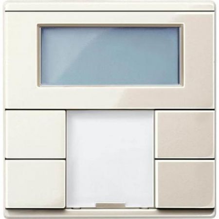 MTN6212-0344 (MTN6212-0344) 2-кнопочный выключатель с терморегулятором KNX plus Merten System M. бежевый. Schneider Electric