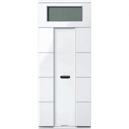 MTN6214-0325 (MTN6214-0325) 4- кнопочный выключатель с терморегулятором KNX plus Merten System M. белый. Schneider Electric