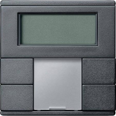 MTN6241-0414 (MTN6241-0414) Терморегулятор KNX с дисплеем Merten System M. антрацит. Schneider Electric