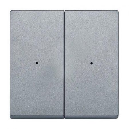 MTN625260 (MTN625260) Клавиша для модуля 2-кнопочного выключателя KNX Merten System M. алюминий. Schneider Electric
