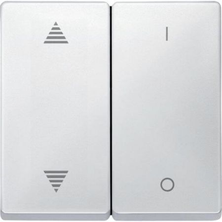MTN626719 (MTN626719) Клавиша для модуля 2-кнопочного выключателя KNX с символами стрелок вверх/вниз и I/0 Merten System Design. полярно-белый. Schneider Electric