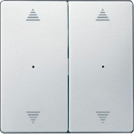 MTN626819 (MTN626819) Клавиша для модуля 2-кнопочного выключателя KNX с символами стрелок вверх/вниз Merten System Design. полярно-белый. Schneider Electric