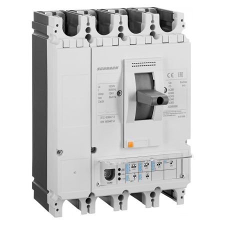 (MX363242) Автоматический выключатель MX 4P 630A. 50кА тип EN. габарит 3. Schrack Technik