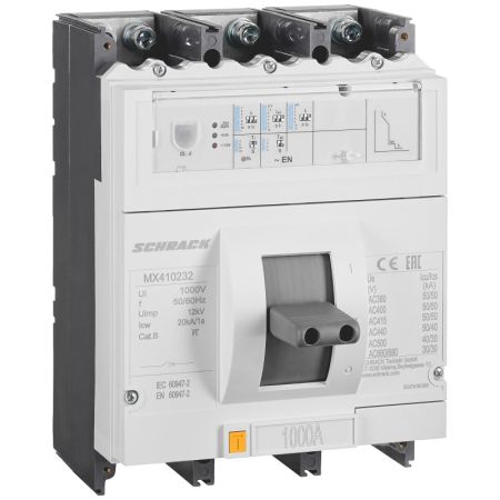 (MX410232) Автоматический выключатель MX 3P 1000A. 50кА тип EN. габарит 4. Schrack Technik